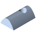 0.0.026.23 T-Slot Nut 8 St M6, bright zinc-plated