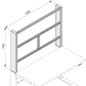 Vertical Frame on Workbench